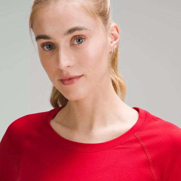 lululemon athletica Red Long Sleeve Top - Picture 3 of 7
